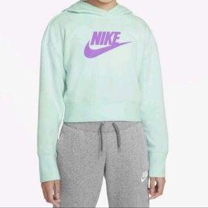 Nike crop fit hoodie